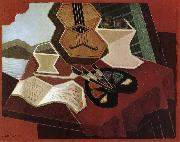 Juan Gris, The table in front of sea